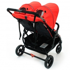 Дитяча прогулянкова коляска для двійні Valco baby Snap Duo Fire Red